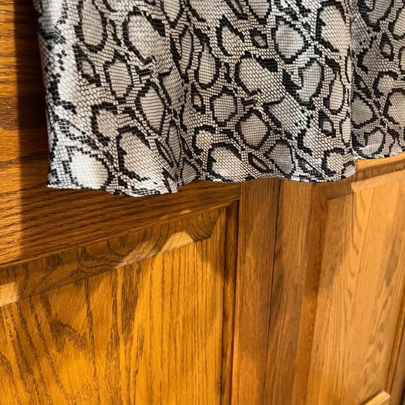 Vintage Morgan Taylor Intimates Snake Print Slip Dress - Size Medium - Picture 6 of 9